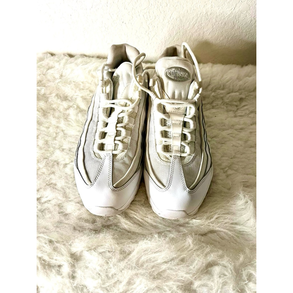 Nike Air Max 95 Triple White Women Sneakers Size 10.5